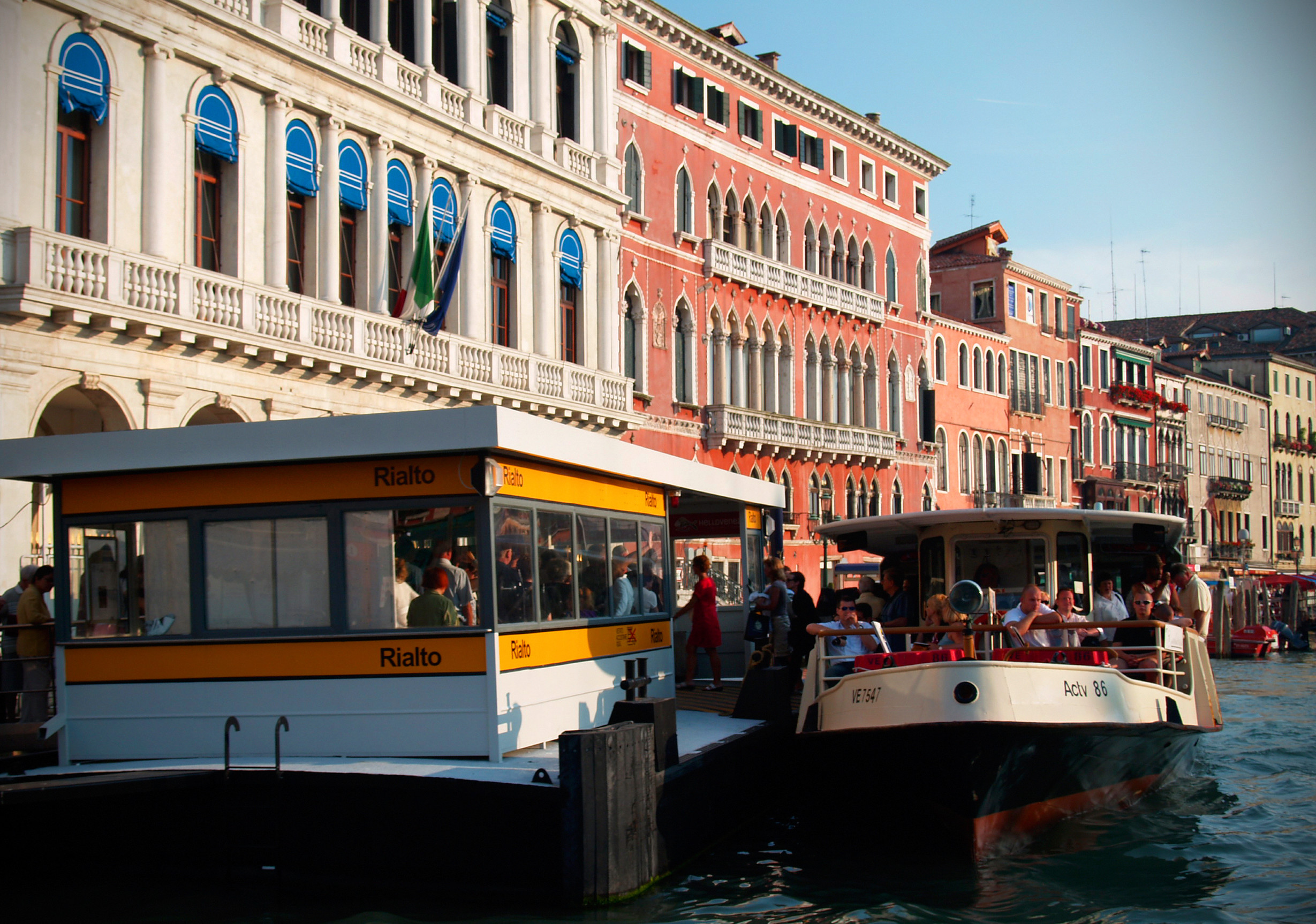 Water tram in Venice